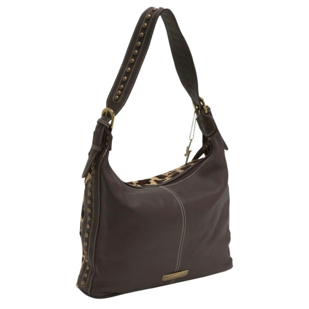 American West Animal Print Shoulder Bag. - Picture 3 of 16